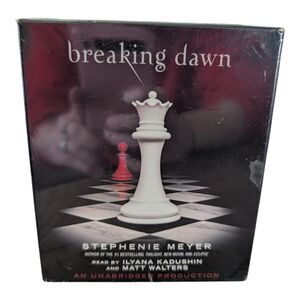 Breaking Dawn the Twilight Saga Book 4 Audio Book 16-CDs Stephenie Meyer New
